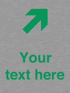 Custom Safe Condition inverse: Green Up right arrow